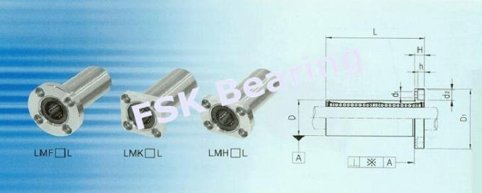 LMH16LUU Elliptic Flange Ball Type Longer Linear Bearing Korean Brand SAMICK 0