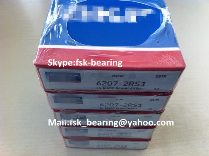 27mm Bore Size 6207 2RS  Bearings Manufacturer Internal Combustion Engine Bearings 1