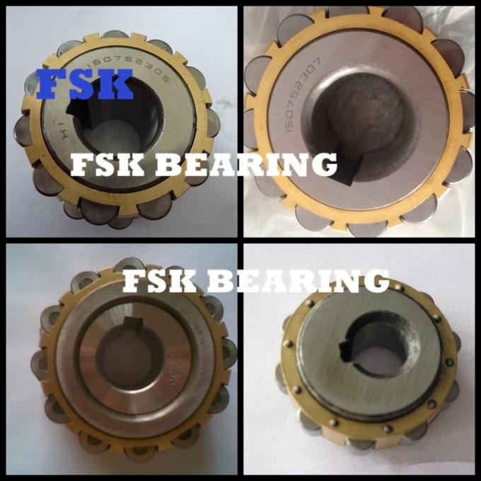 Single Row 607YSX -43 Overall Eccentric Bearing  Motor Bearing Nylon Cage / Brass Cage 1