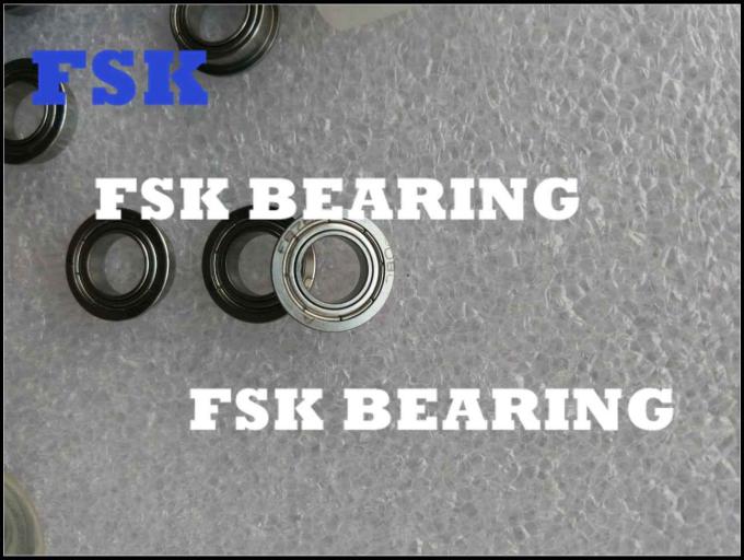 F676ZZ Metal Shield Miniature Ball Bearing With Flange For Precision Instrument 1