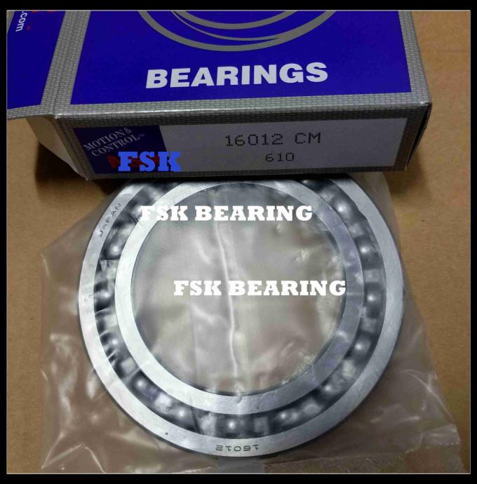 Thin Walled 16012 Mechanical Matching Deep Groove Bearing For Construction Machinery 2
