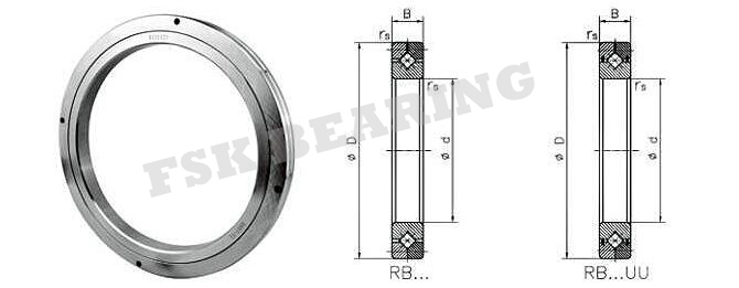 RB10016UUCC0 Slewing Bearing Cross Roller Bearing P5 / ABEC -5 0