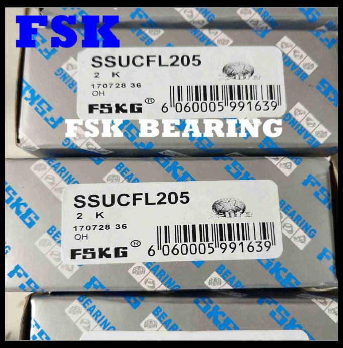 Stainless Steel Pillow Block Bearings SSUCFL204 / SSUCFL201 / SSUCFL205 Flanged Units 2