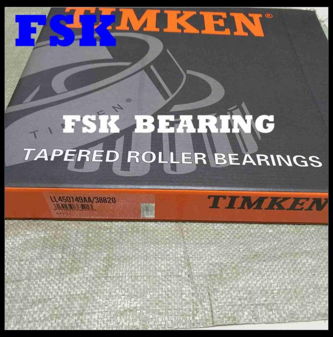 Inch Size LL450749AA / 38820 Tapered Roller Bearing Single Row ID 266.7mm 0
