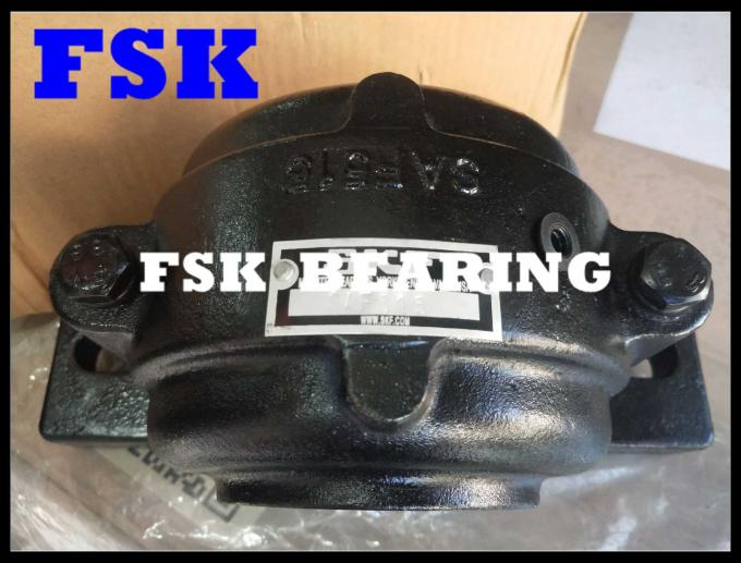 SAF512 SAF513 SAF515 Split Pillow Block Bearings Housing Cast Iron Cast Steel 2 Bolt Holes 0