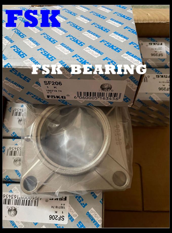 Stainless Steel SSFL205 Pillow Block Bearing For Food Machinery 304/ 316/202 0
