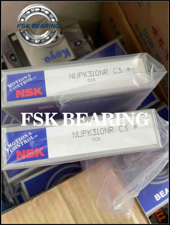 Silent NUPK310NR Cylindrical Roller Bearing 50×110×27 mm Full Complement Automobile Parts 4