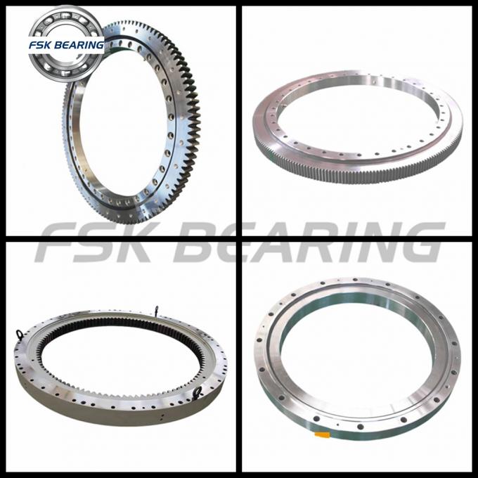 Super Precision XU060094 Four Point Contact Slewing Ring Bearing 57*140*26mm For Crane Robotic Rrm 3