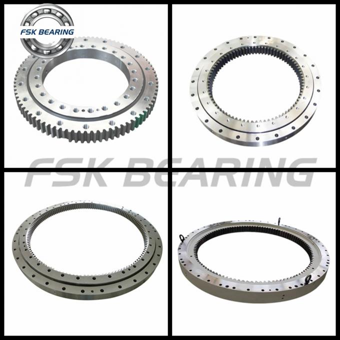 Heavy Duty XU080264 Turntable Bearings Slewing Ring 215.9*311*25.4mm