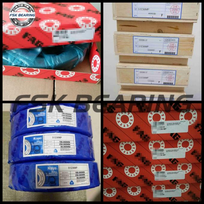 Thicked Steel 51288 F One Direction Thrust Ball Bearing 440*600*130mm Steel Mill Bearings 4