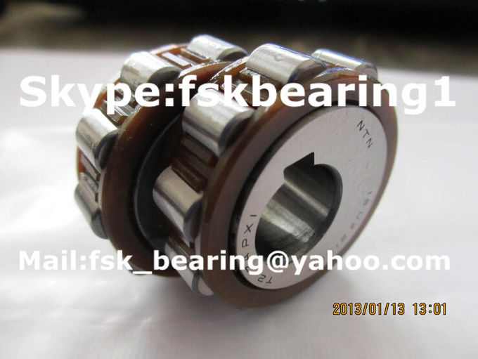 Customized 609A08-15 Single Row Cylindrical Roller Bearing Nylon Cage 3