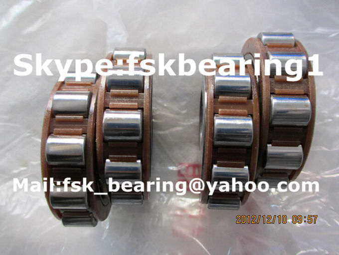 Customized 609A08-15 Single Row Cylindrical Roller Bearing Nylon Cage 2