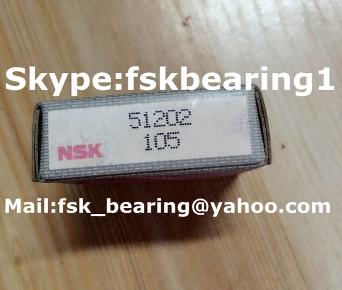 High Speed and Low Noise 51206 Thrust Ball Bearing 30mm x 52mm x 16mm 5