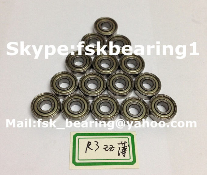 Stainless Steel Ball Bearing R4A-2RS for Fishing Reels 1/4'X3/4'X9/32' Inch Bearing 1