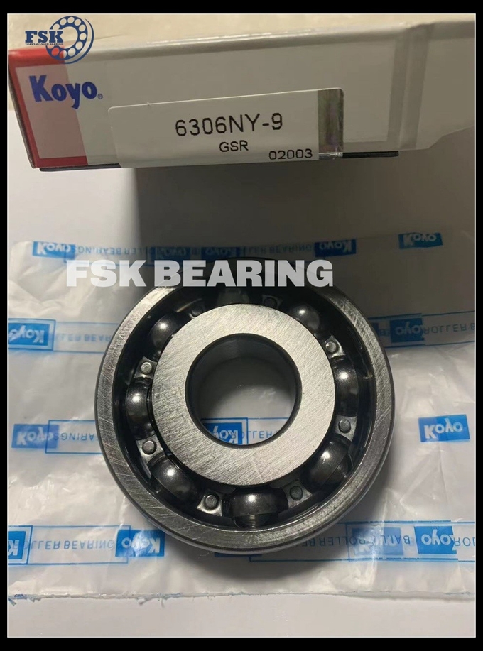 6306NY-9/25YDYANYSH29C3 Deep Groove Ball Bearings Outer Ring With Anti-Slip Rubber 1