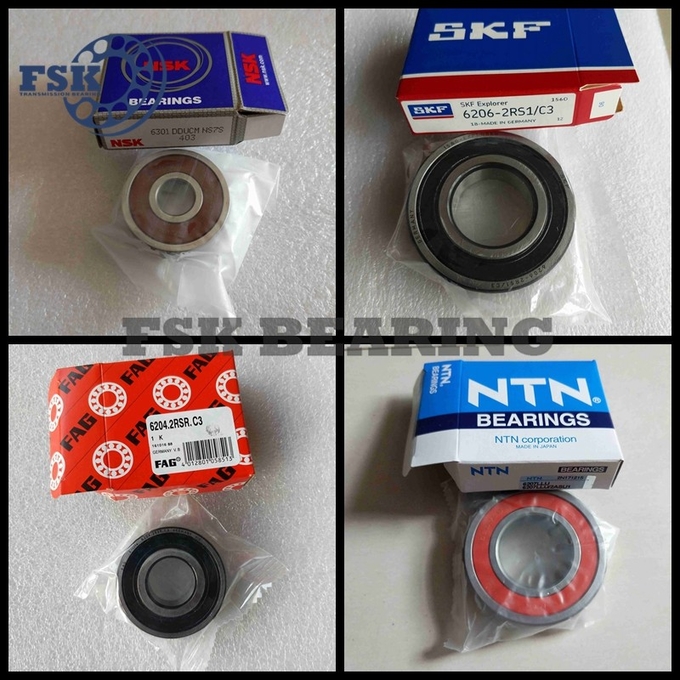 P6 Quality 6210 2RS 6211 2RS 6212 2RS 6213 2RS Deep Groove Ball Bearing 6200 Dimensions 6
