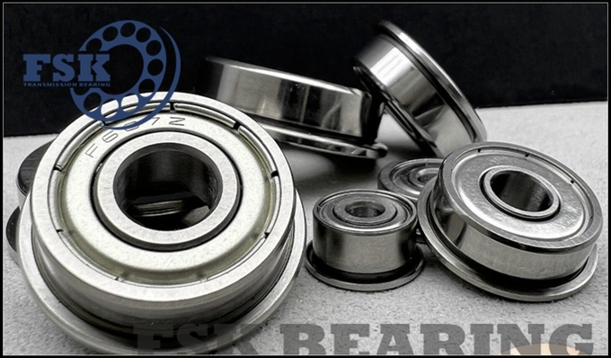 Flange Type F682 F683 F684 F685 F686 F687 ZZ 2RS Miniature Bearings High Speed Low Noise 8