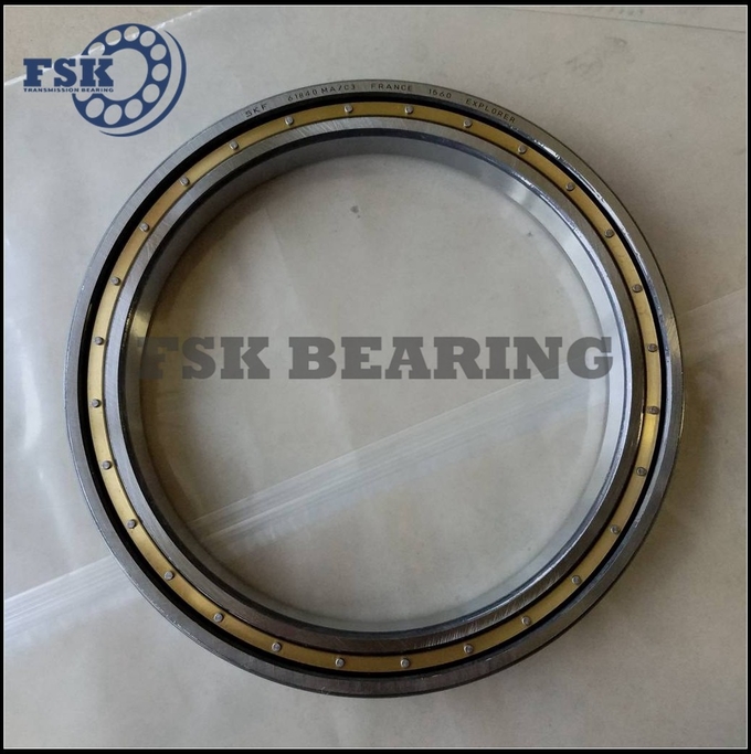 Brass Cage 61926M 61932MA 61934M Thin Section Deep Groove Ball Bearing ABEC-5 4