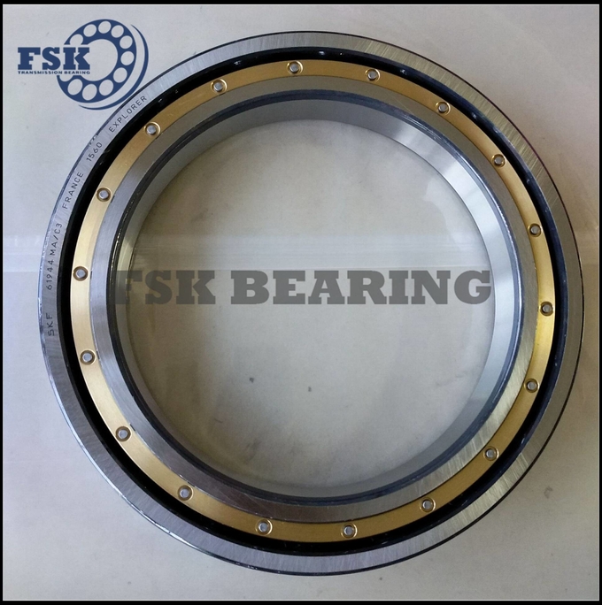 Brass Cage 61926M 61932MA 61934M Thin Section Deep Groove Ball Bearing ABEC-5 3