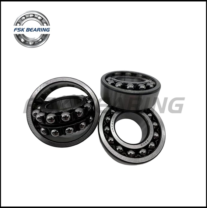 Low Noise 2206 2RS 2206 ETN9 Deep Groove Ball Bearing 30*62*20mm Precision Instrument 1