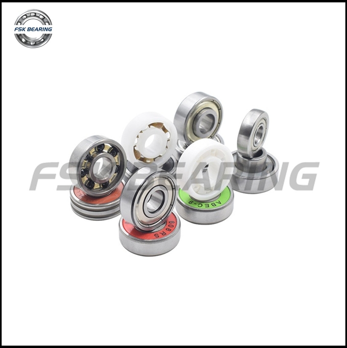 ABEC-9 Deep Groove Ball Bearings 608-2RS Skateboard Bearings 1