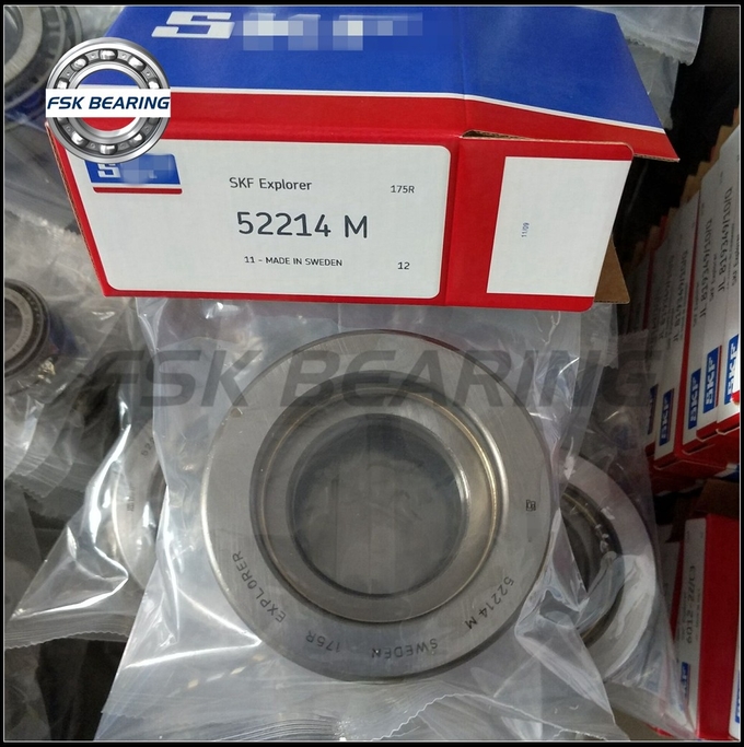 Double Direction 52214 M Axial Deep Groove Ball Bearing 55x105x47mm 1