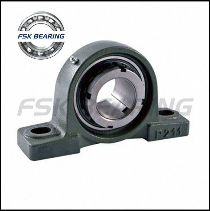 ABEC-5 UKP317 Pillow Block Housing 75*221*420 mm For Conveying Equipment 0