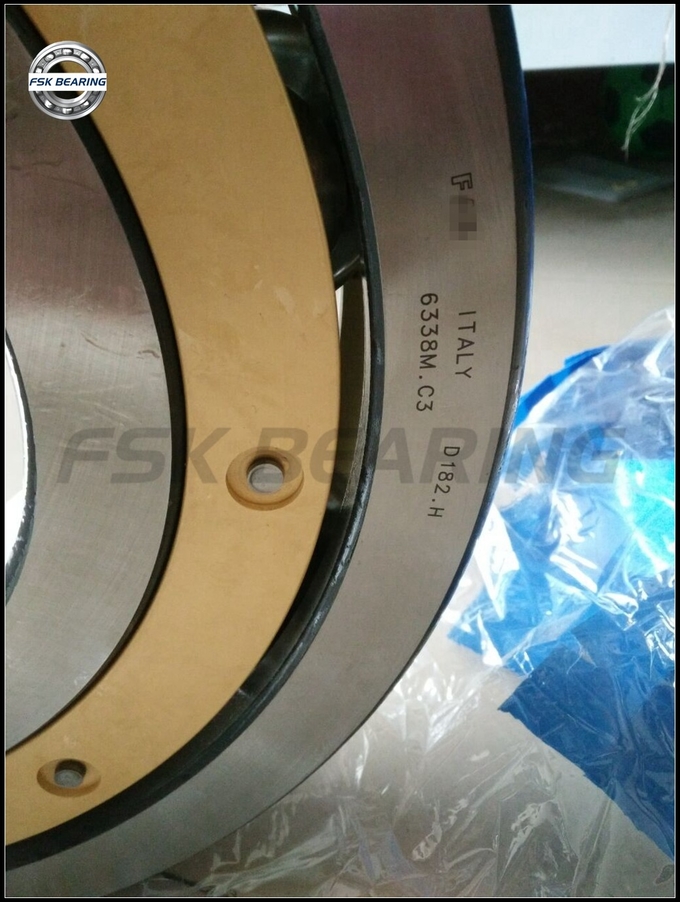GCr15 619/500MA Deep Groove Ball Bearing Shaft ID 500mm Single Row Thin Wall 3