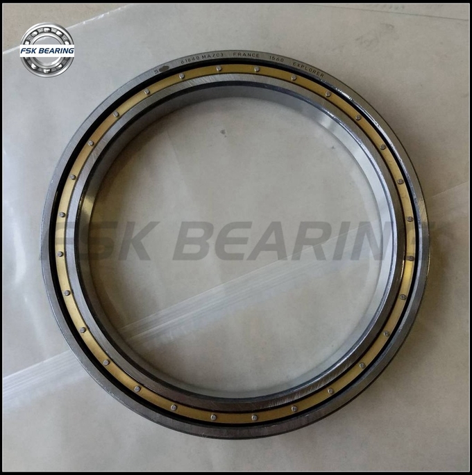 Radial 619/600MA Deep Groove Ball Bearing 600*800*90 mm Brass Cage Thin Wall 4