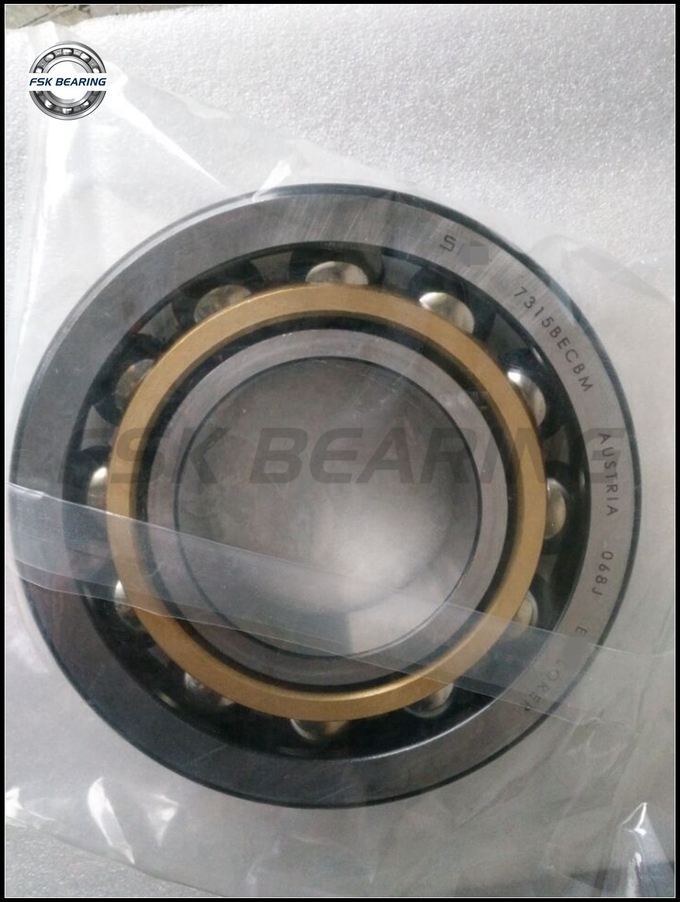 Metric Size 7312-B-XL-MP 66312 Angular Contact Ball Bearing 60*130*31 mm For Metallurgical Machinery 0