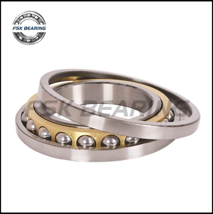 ABEC-5 4605-2RS 186705 Single Row Angular Contact Ball Bearing 25*67*20.6 mm Steel Cage Brass Cage 1